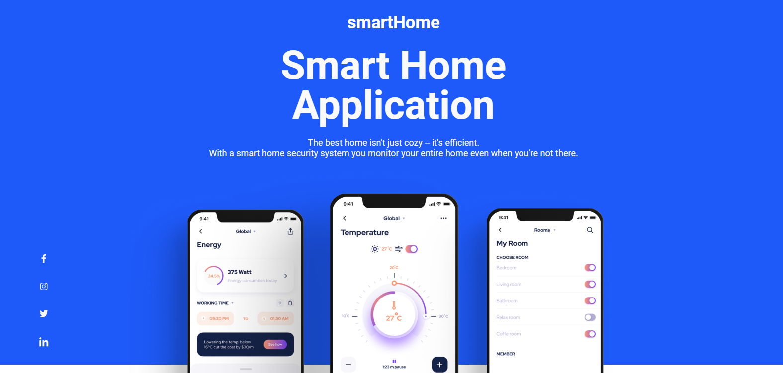 smartHome website